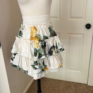 Lemon collection by Roberto Cavalli skirt NWOT